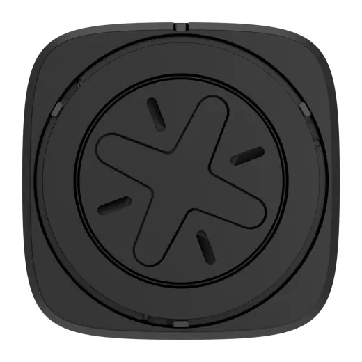 EN54 FireProtect (Sounder/VAD), bezdrát. siréna s majákem, černá